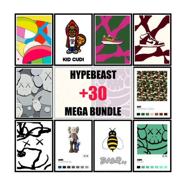 30+ Hypebeast Collection Bundle