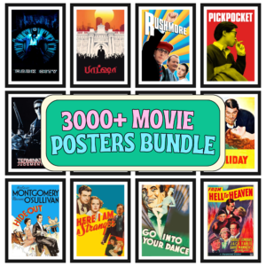 Vintage Movie Posters Bundle