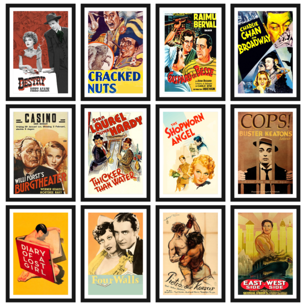 Vintage Movie Posters Bundle