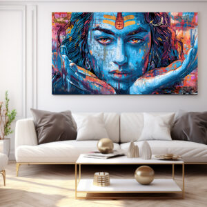 Divine Shiva Digital Wall Art
